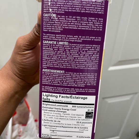 Feit Electric Smart WiFi Bulb LED 60W - Picture 4 of 6